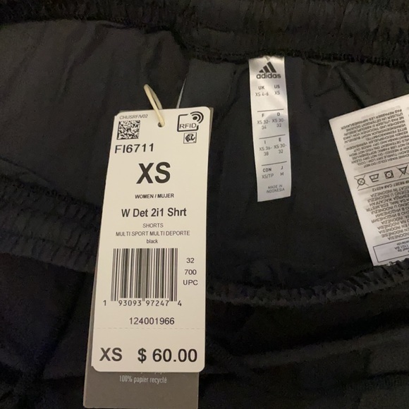 Brand new adidas running shorts - Picture 2 of 3